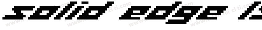 solid edge Iso字体转换